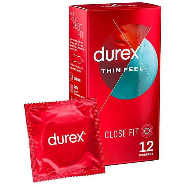 Durex Thin Feel Close Fit 12 Condoms