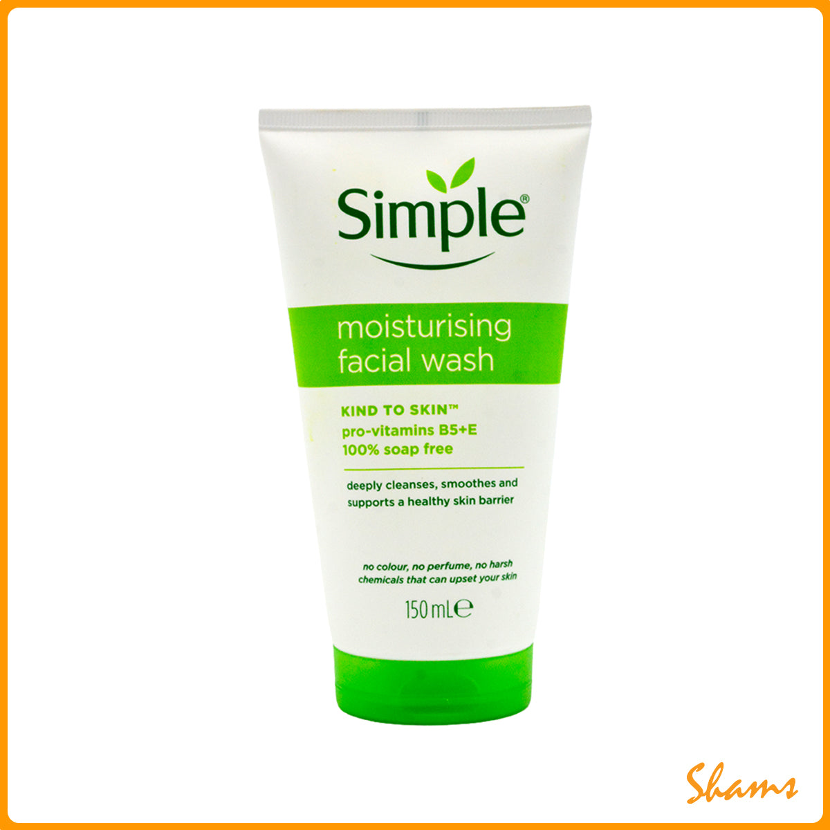 Simple Foaming Moisturising Facial Wash 150ml
