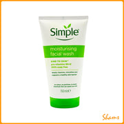 Simple Foaming Moisturising Facial Wash 150ml