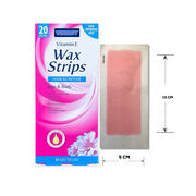 Beauty formulas cold wax strips 20pc