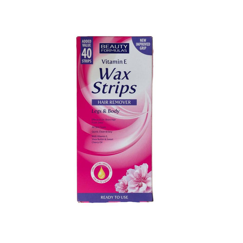 Beauty formulas cold wex strips 40&