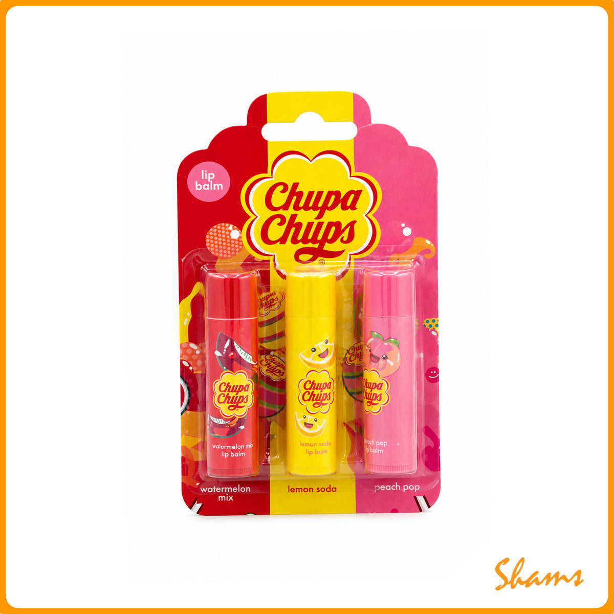 Chupa Chups 3 in 1 Lip Balm