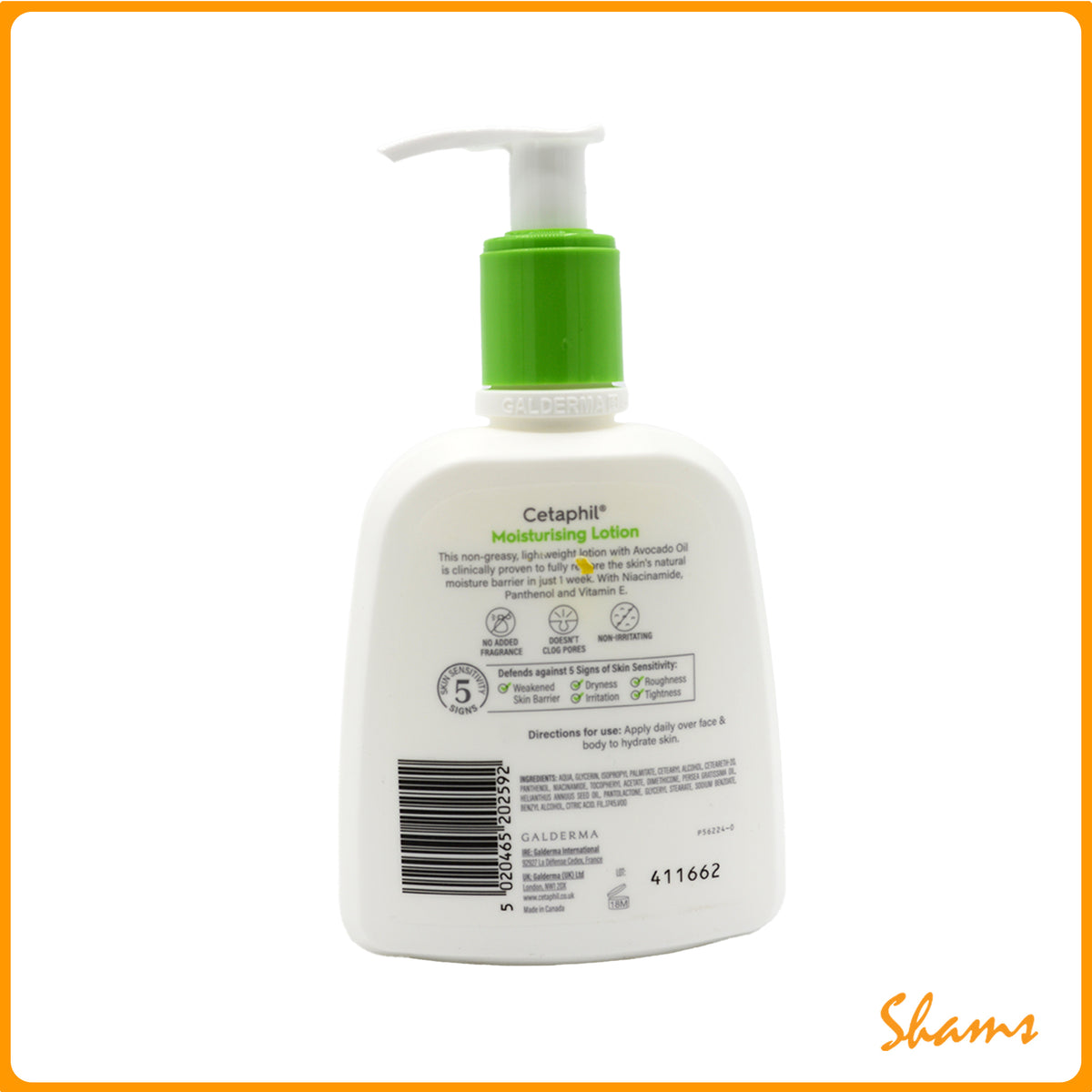 Cetaphil Moisturizing Lotion Normal to Dry Sensitive Skin 236ml