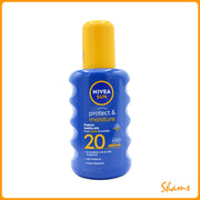 Nivea Sun Protect & Moisture Spray Spf20 Medium 200ml