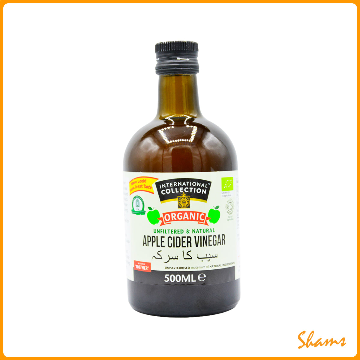 International Collection Organic Apple Cider Vinegar 500ml