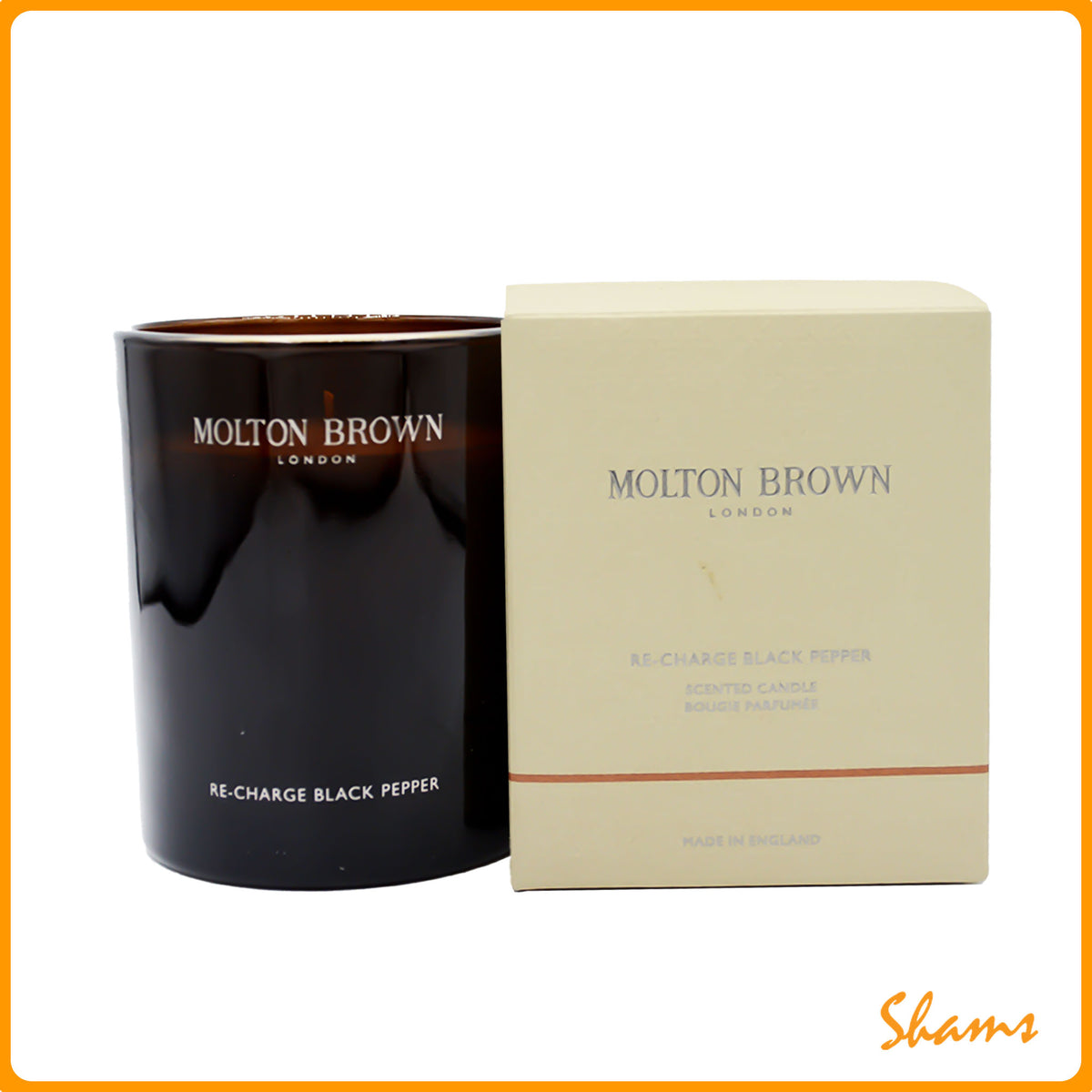 Molton Brown Re-Charge Black Pepper Scented Candle 190g