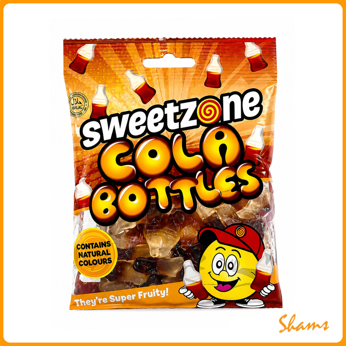 Sweetzone Cola Bottles Jelly 90g