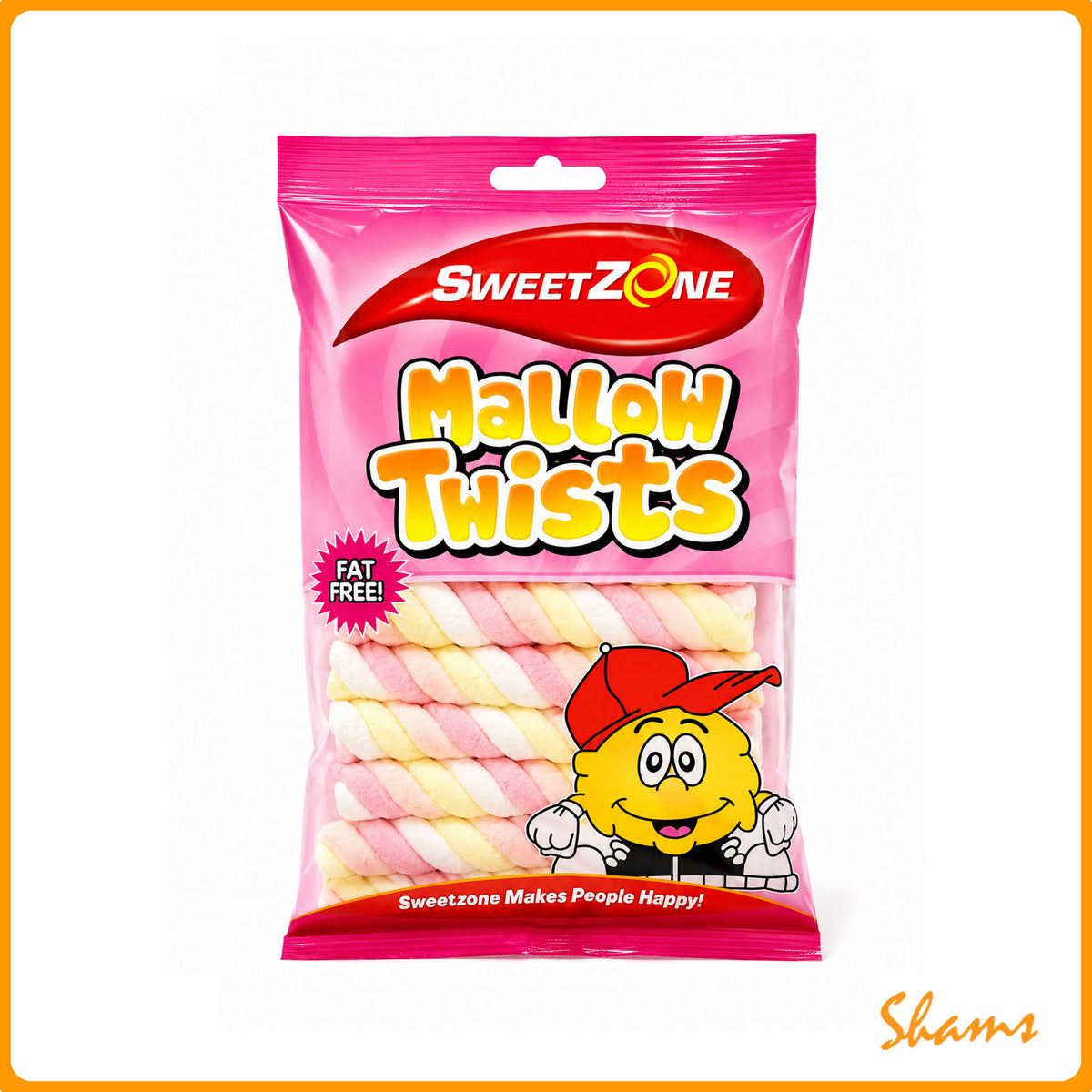 Sweetzone Mallow Twists 100g