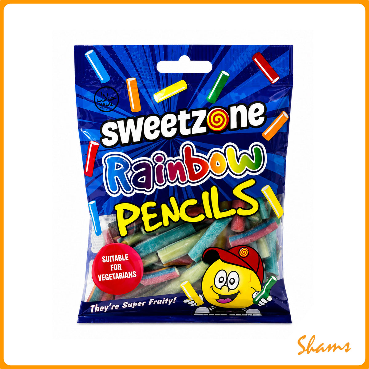 Sweetzone Rainbow Pencils 90g