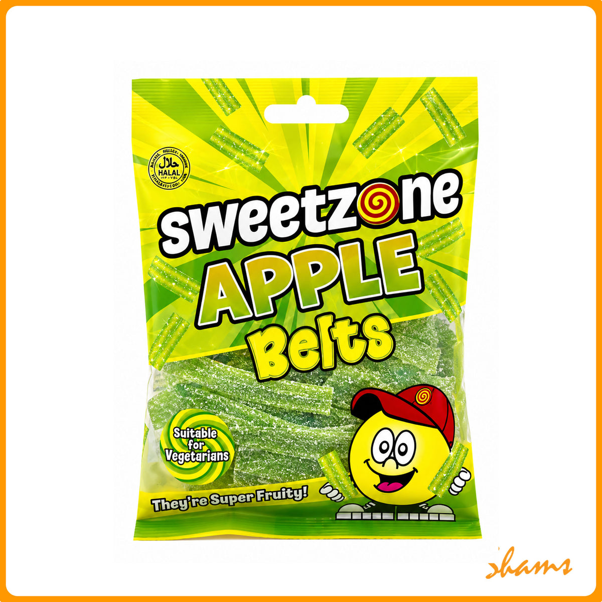 Sweetzone Apple belts Jelly 90g