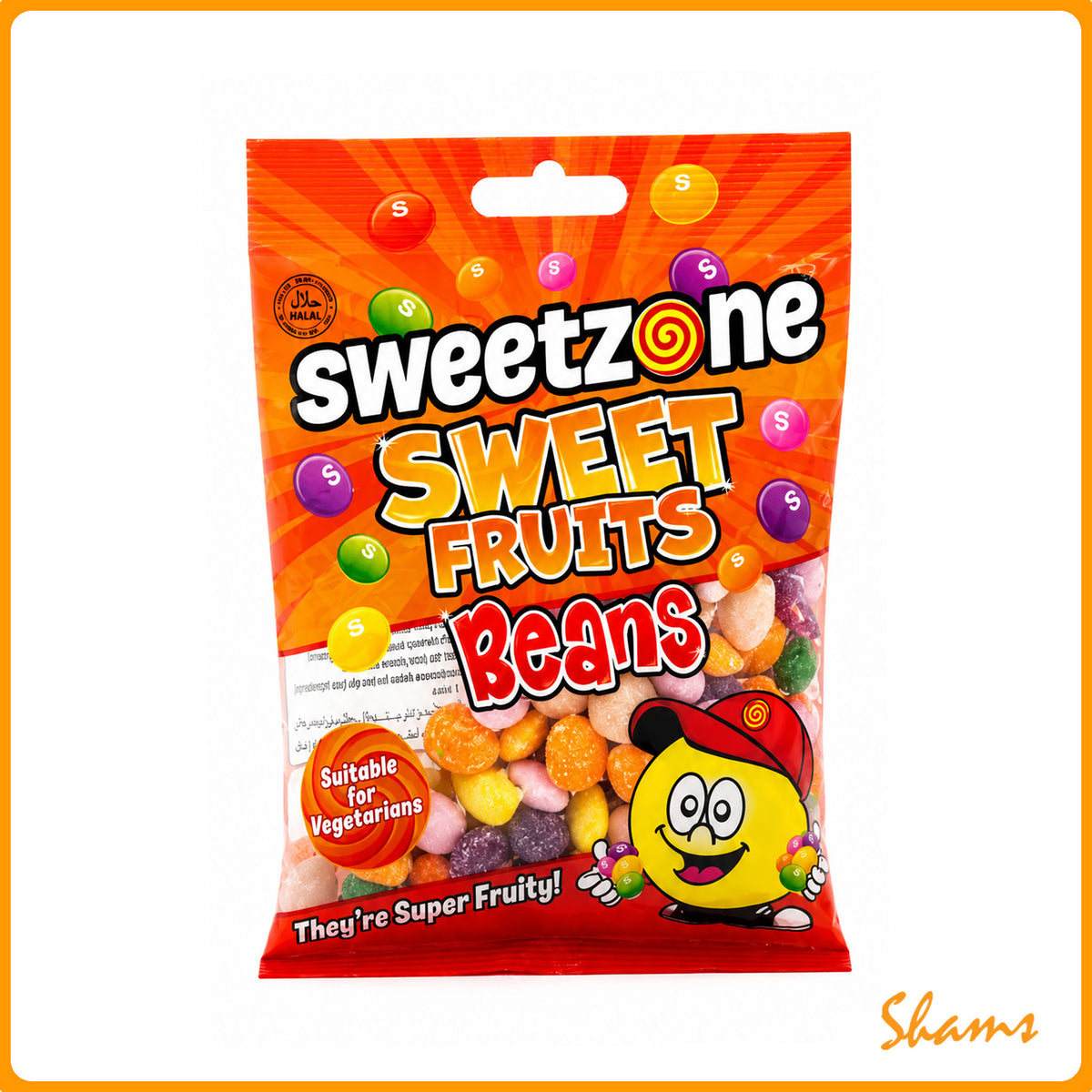Sweetzone Sweet Fruits Beans Jelly 90g