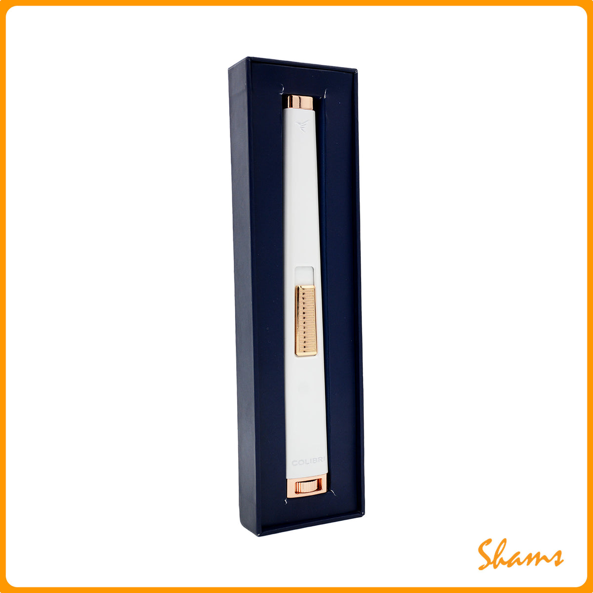 Colibri Lighter Aura White+Rose LI450T4