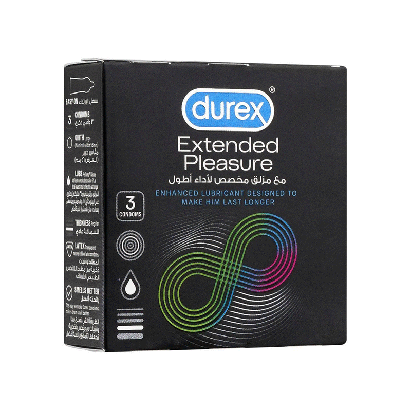 Durex Extended Pleasure Condoms 3&
