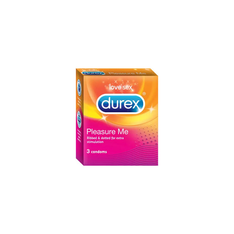 Durex Pleasure Me Condoms 3pcs