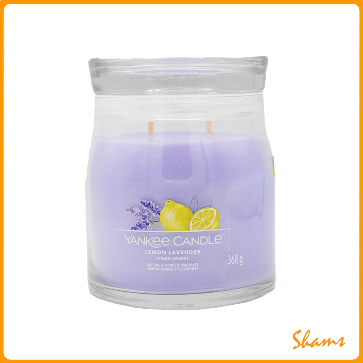 Yankee Lemon Lavender Candle 368g