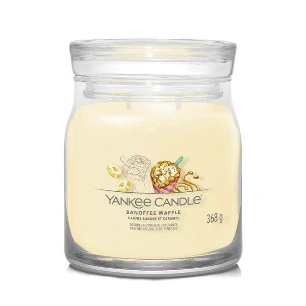 Yankee Banoffee Waffle Candle 368g - Shams Shopping Centre Yankee  