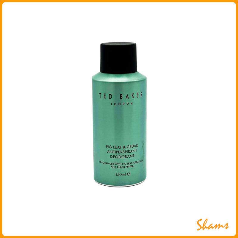 Ted Baker Fig Leaf & Cedar Antiperspirant Body Spray 150ml