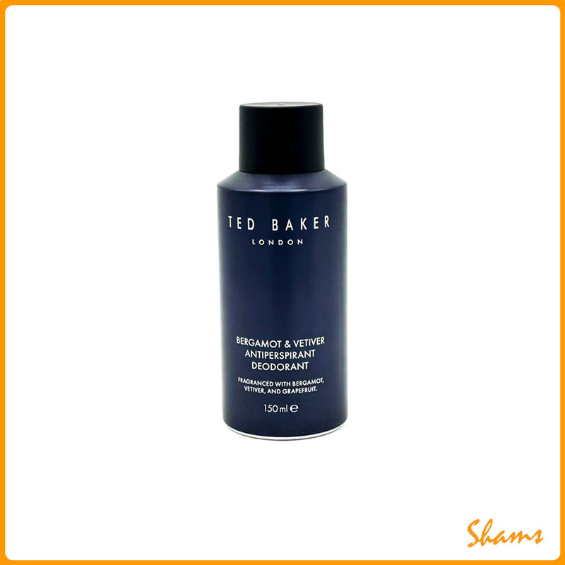 Ted Baker Bergamot & Vetiver Antiperspirant Body Spray 150ml