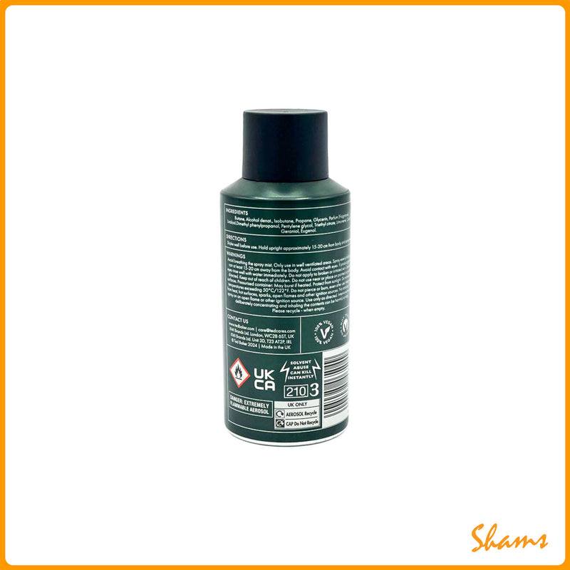 Ted Baker Patchouli & Black Amber Body Spray 150ml