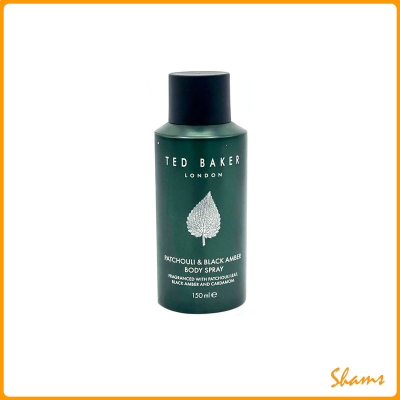 Ted Baker Patchouli & Black Amber Body Spray 150ml