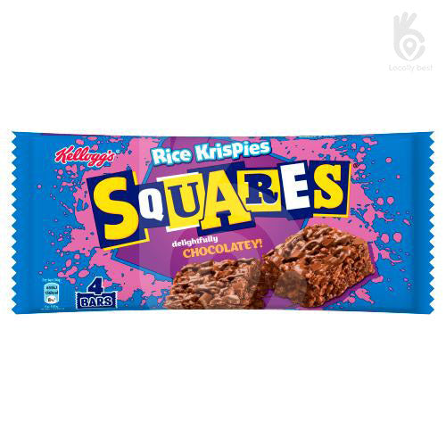 Kellog's Rice Krispies Squares Delightfully Chocolatey Bar 144g - Shams Shopping Centre Kelloggs  