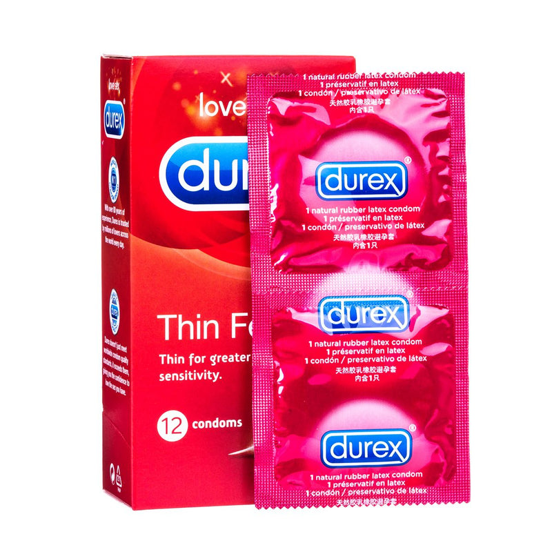 Durex Love Sex Thin Feel Classic 12 Condoms