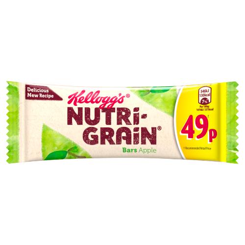 Kelloggs Nutri Grain Fruity Bar Apple 37g