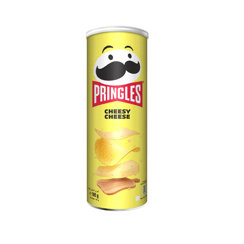 Pringles Cheesy Cheese Chips 165g - Shams Shopping Centre Pringles  