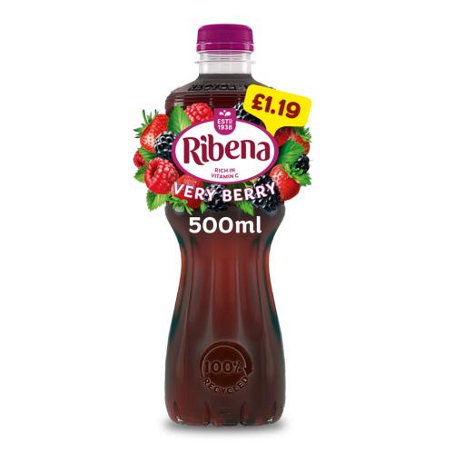 Ribena Very Berry Bottle 500ml