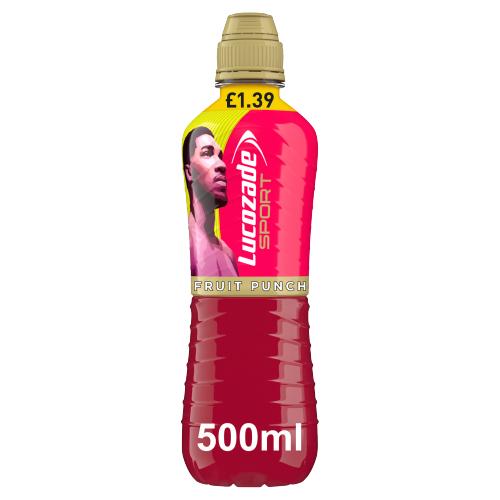 Lucozade Sport Fruit Punch 500ml - Shams Shopping Centre Lucozade  