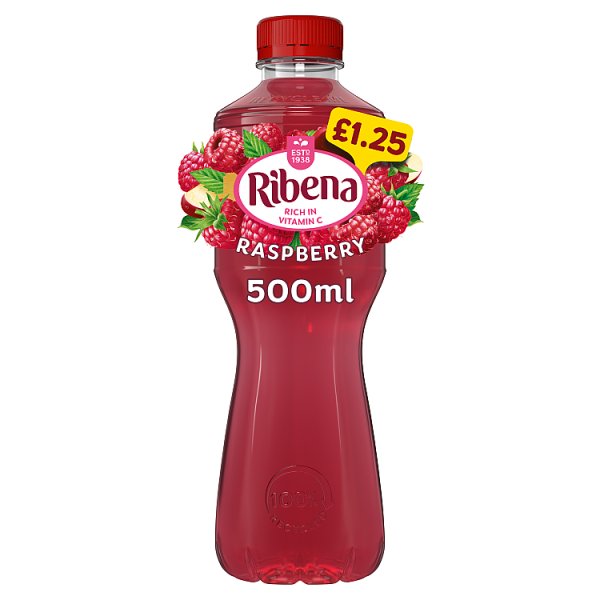 Ribena Raspberry Bottle 500ml - Shams Shopping Centre Ribena  