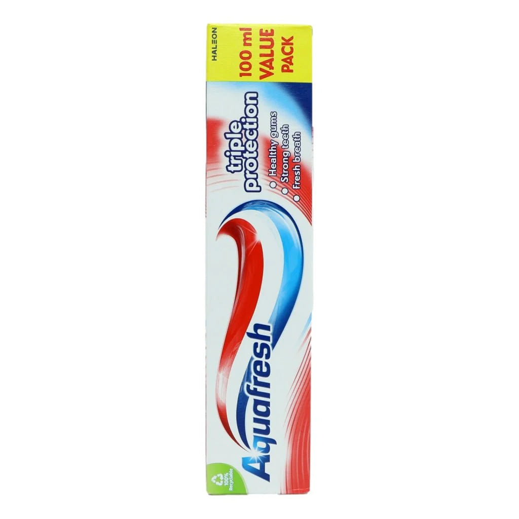 Aquafresh Triple Protection Toothpaste 100ml - Shams Shopping Centre Aquafresh  