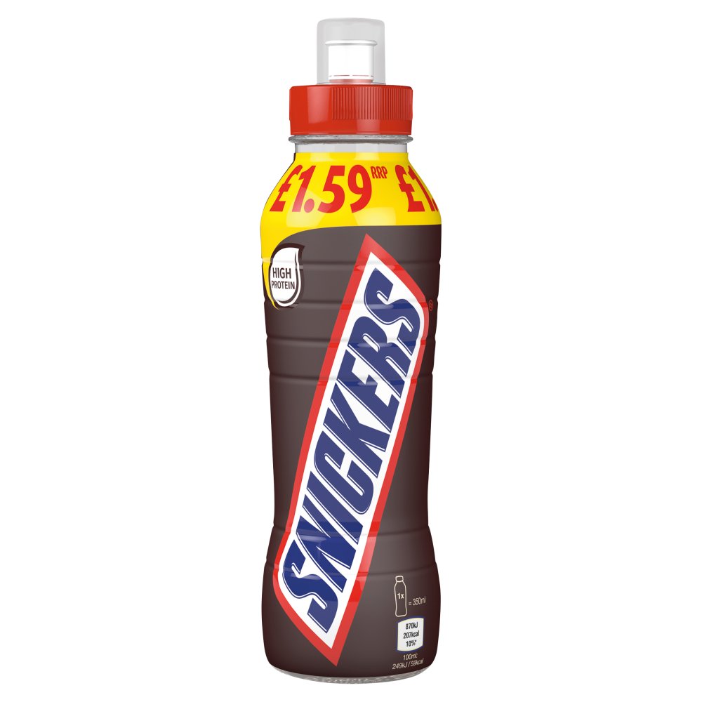 Snickers Chocolate Milk Shake Drink 350ml - Shams Shopping Centre Snickers  