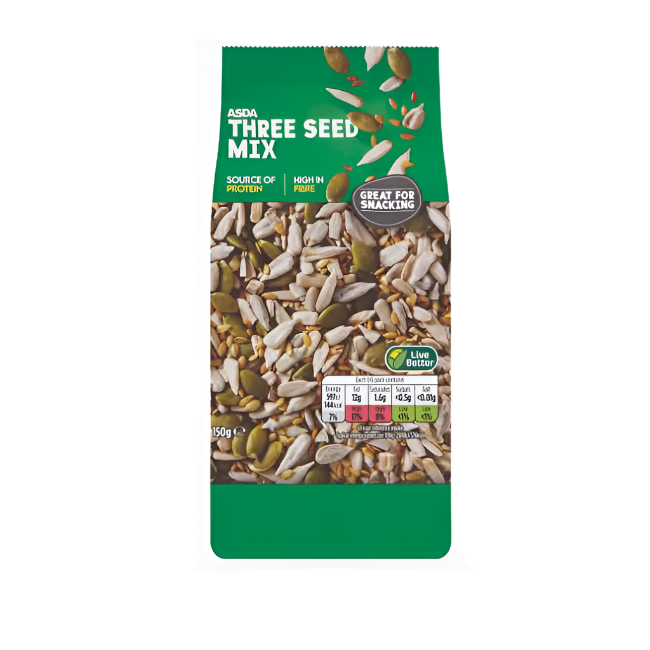 Asda Three Seed Mix 150g