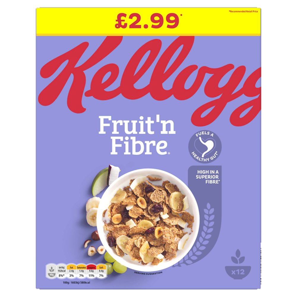 Kelloggs Fruit N Fibre 500g - Shams Shopping Centre Kelloggs  
