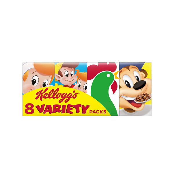 Kellogg's 8 Variety Packs 196g - Shams Shopping Centre Kelloggs  