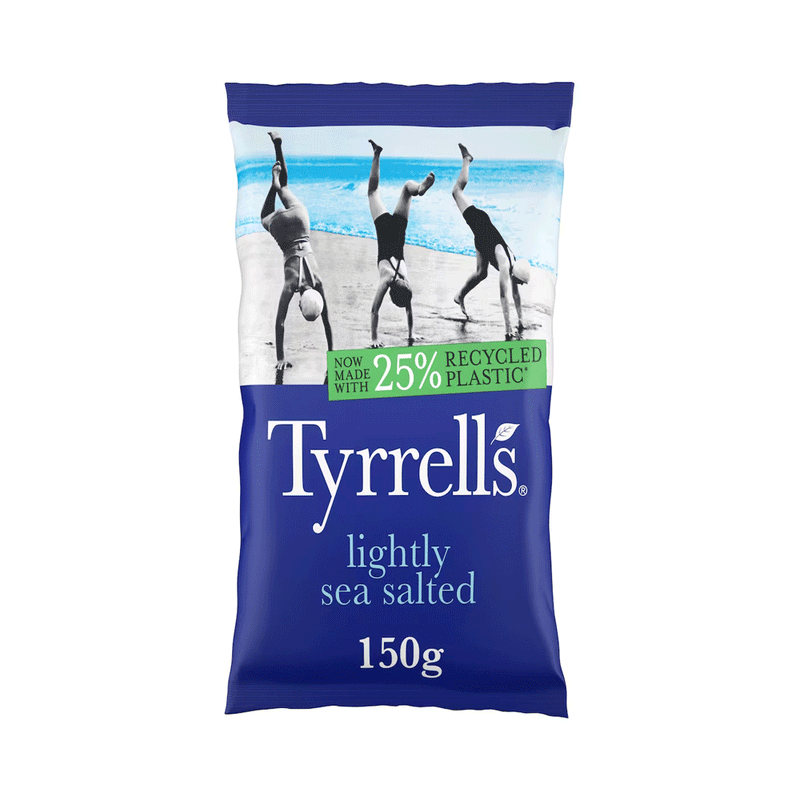 Tyrells Crisps – Lightly Sea Salted 150g