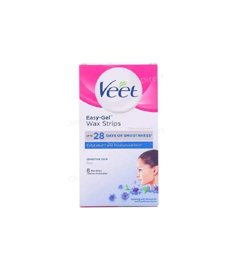 Veet 20 Pro Salon Face Wax Strips