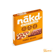 Naked Peanut Bars Raw Fruit and Nut Bars 4 x 35g