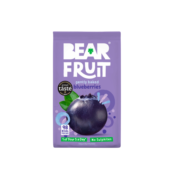 Bear Fruit Gently Baked Blueberries 75g