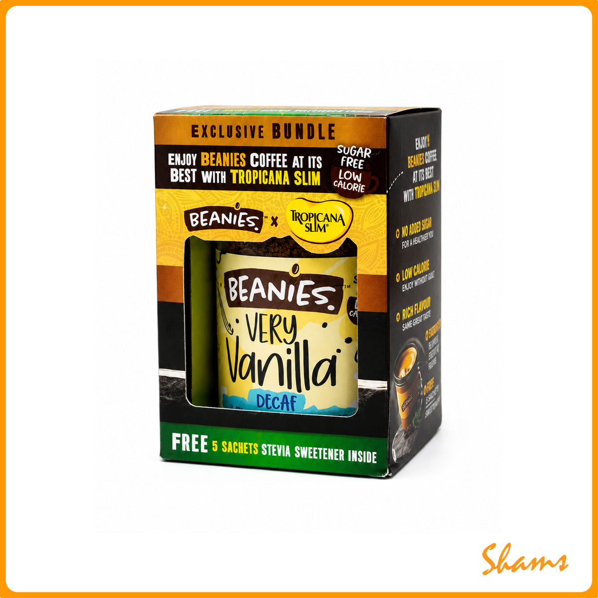 Beanies Very Vanilla Instant Coffee 50g