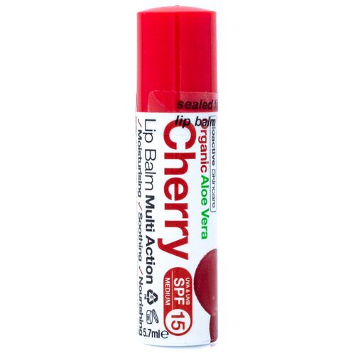 Dr.Organic Aloe Vera Cherry Lip Balm 5.7ml