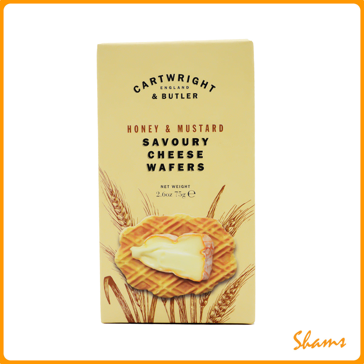 Cartwright & Butler Savoury Cheese Wafers 75g