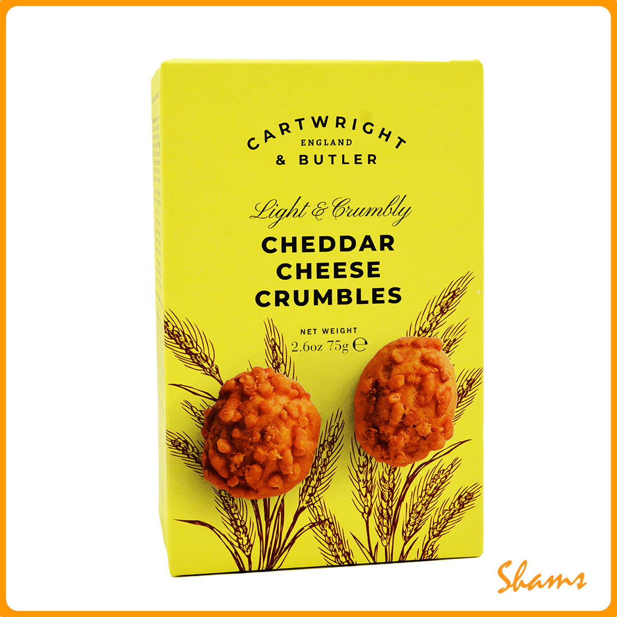 Cartwright & Butler Cheddar Cheese Crumbles 75g
