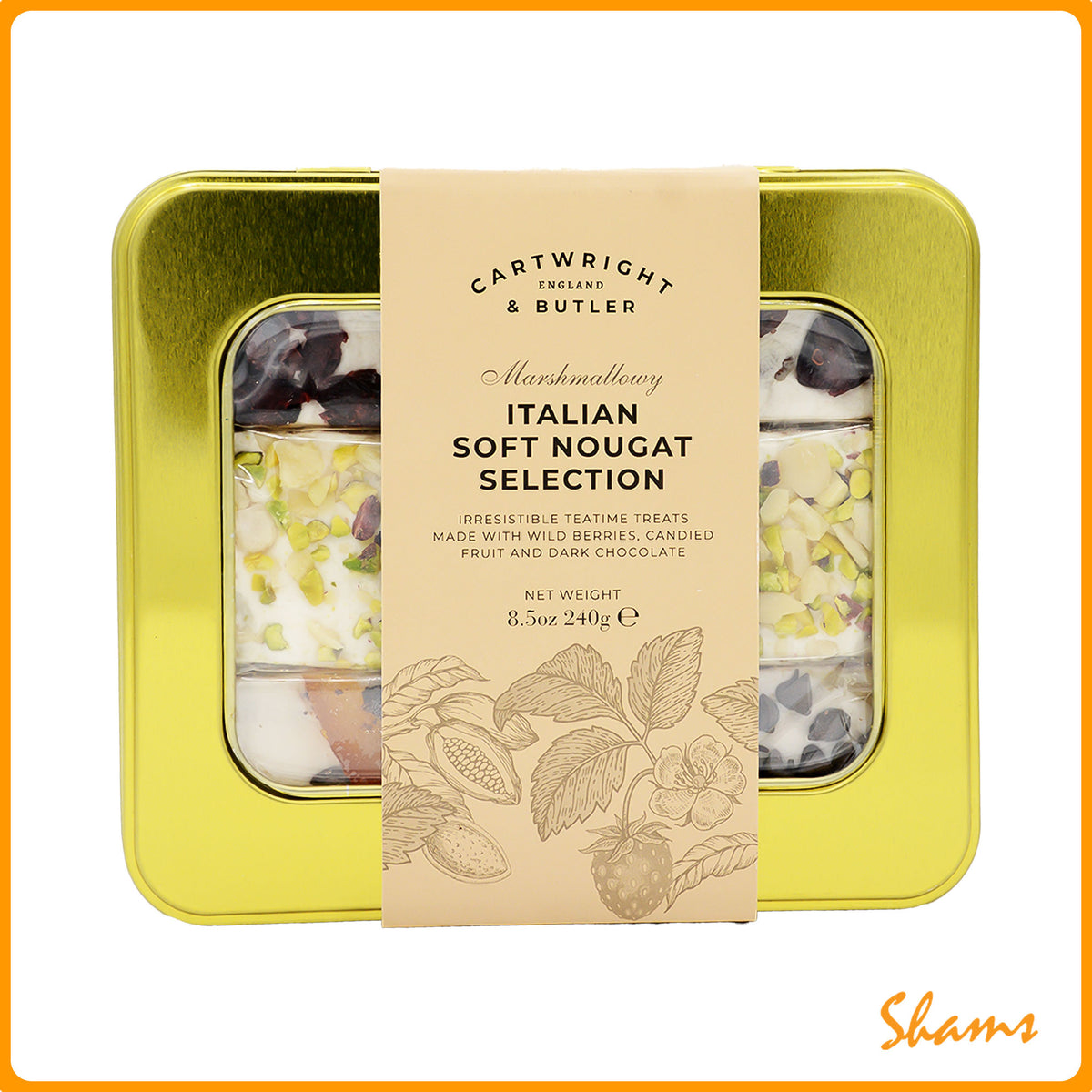 Cartwright & Butler Soft Italian Nougat Selection 200g