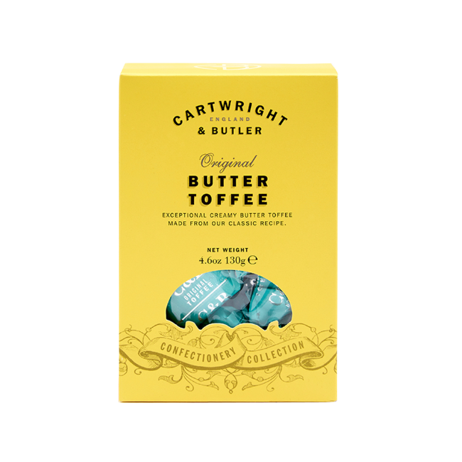 Cartwright & Butler Butter Toffees in Carton 130g