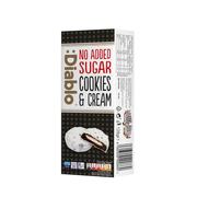 Diablo No Added Sugar Cookies & Cream With Dark Chocolate Filling 128g