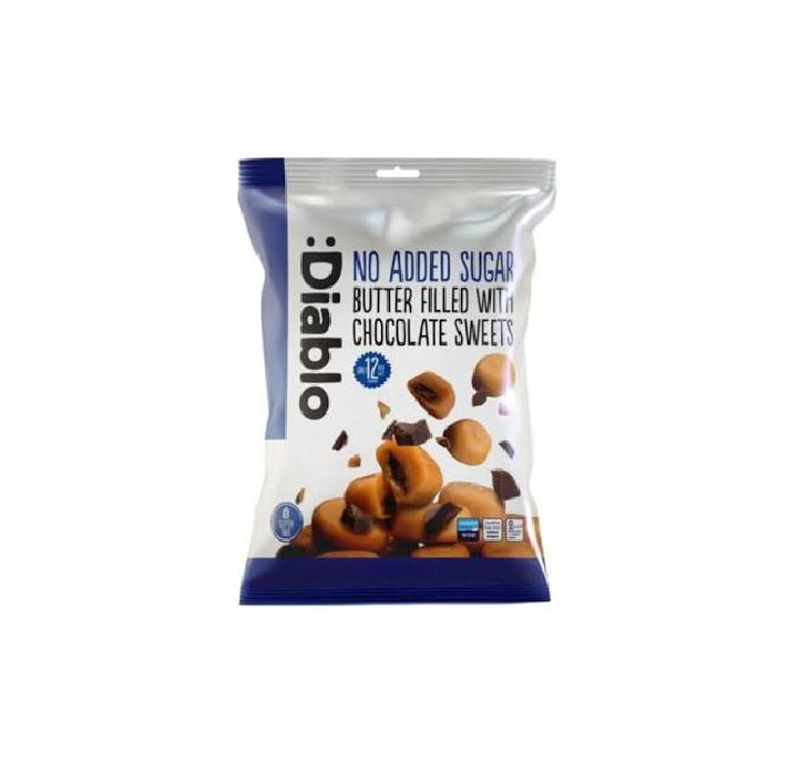 Diablo Sugar Free Butter Sweets With Chocolate 75g