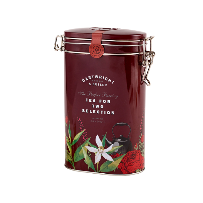 Cartwright & Butler Selection Tea for Two Shortbread and Canned Tea 240g