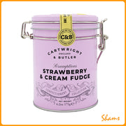 Cartwright & Butler Strawberry & Cream Classic Butter Fudge 175g